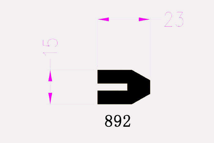 TG-892擋邊護條
